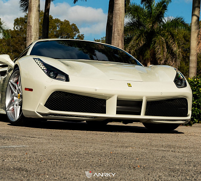 Фото дисков Anrky S1-X3 на Ferrari 488