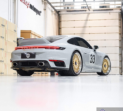 Фото дисков HRE 501 на Porsche 911 VIII