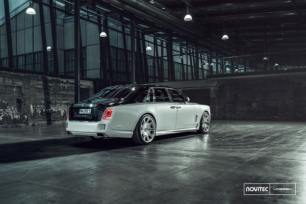 Фото дисков NOVITEC SP2 Глянцевый лак на Rolls-Royce Phantom