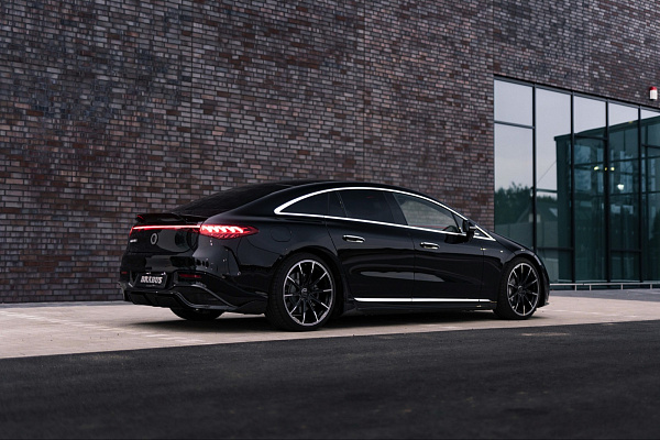 Фото дисков BRABUS Monoblock Z (Platinum Edition) Черный глянец на Mercedes-Benz EQS