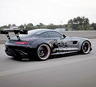 Фото дисков Strasse Wheels SV8 Performance на Mercedes-Benz AMG GT I