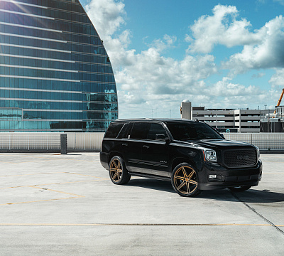 Фото дисков Vossen HF6-2 на GMC Yukon V
