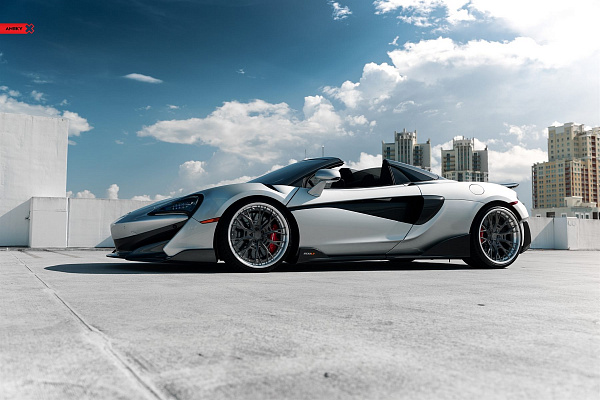 Фото дисков Anrky S3-X5 Сатиновый темный лак на McLaren 600