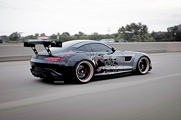 Фото дисков Strasse Wheels SV8 Performance Другой цвет на Mercedes-Benz AMG GT I