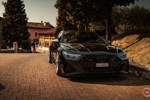Фото дисков Vossen S17-07 (3-Piece) Черный сатин на Audi A/RS 6 (C8)