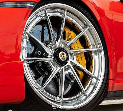 Фото дисков Anrky AN33 на Porsche 911 VIII