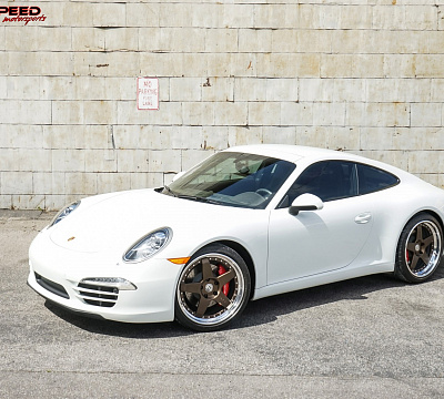 Фото дисков HRE C105 на Porsche 911 VII
