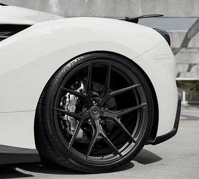 Фото дисков Vossen S21-01 на Ferrari 488