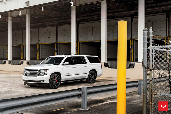 Фото дисков Vossen HF6-1 Алмазная проточка на Chevrolet Suburban XII