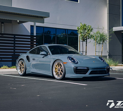 Фото дисков Anrky AN38 на Porsche 911 VII