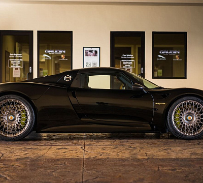 Фото дисков HRE 501M на Porsche 918 Spyder