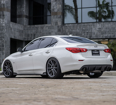 Фото дисков Vossen HF-3 на Infiniti Q50
