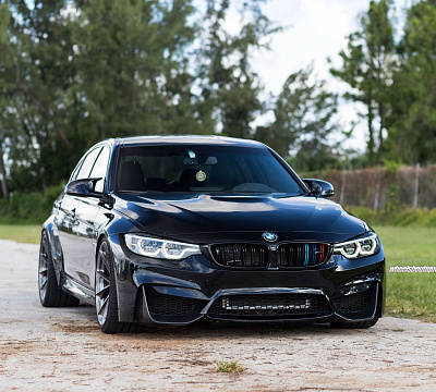 Фото дисков HRE P204 на BMW 3/M3 (F3x/F80)