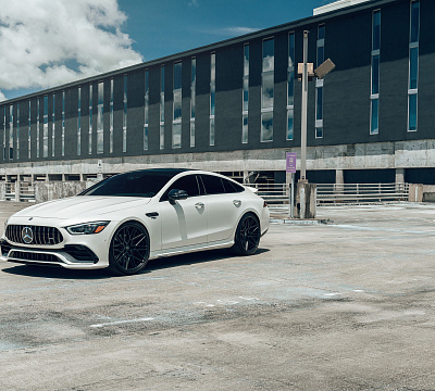 Фото дисков Vossen HF-7 на Mercedes-Benz AMG GT I