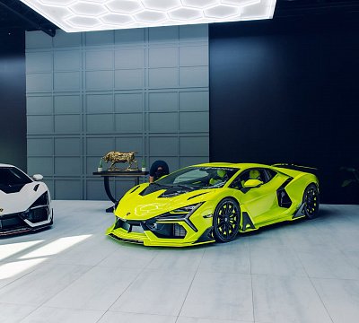 Фото дисков Brixton Forged NC04-R на Lamborghini Revuelto