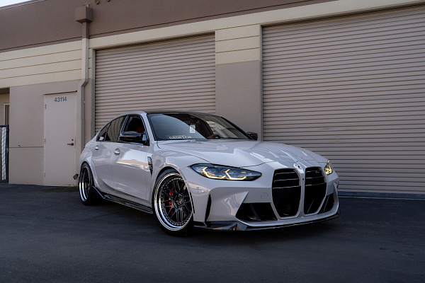 Фото дисков Rusch GT3-R MB Черный сатин на BMW 4/M4 (G22/G82)