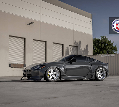 Фото дисков HRE C105 на Nissan Z