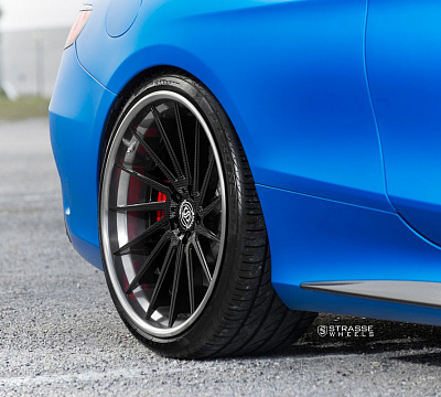 Фото дисков Strasse Wheels SV15T Deep Concave FS на Mercedes-Benz S-Class (W222, C217)