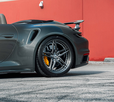 Фото дисков HRE S107SC на Porsche 911 VIII