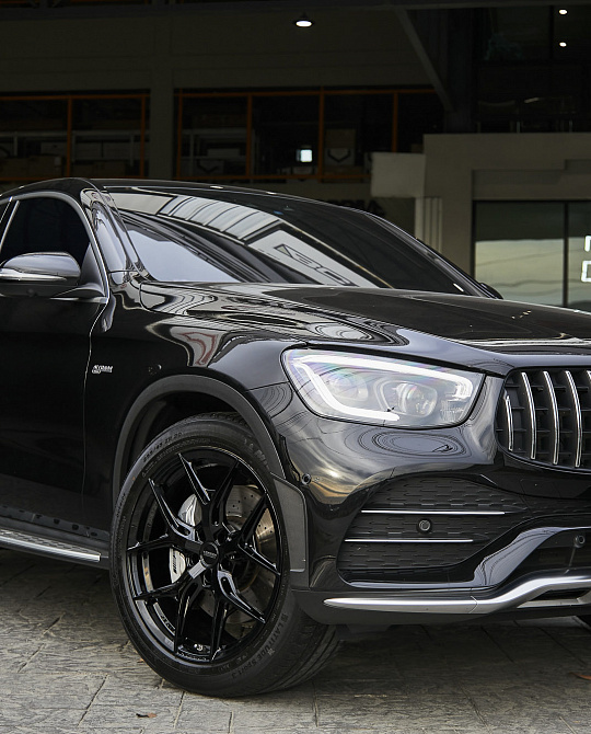 Фото дисков HF-5 Черный глянец на Mercedes-Benz GLC (X253, C253)