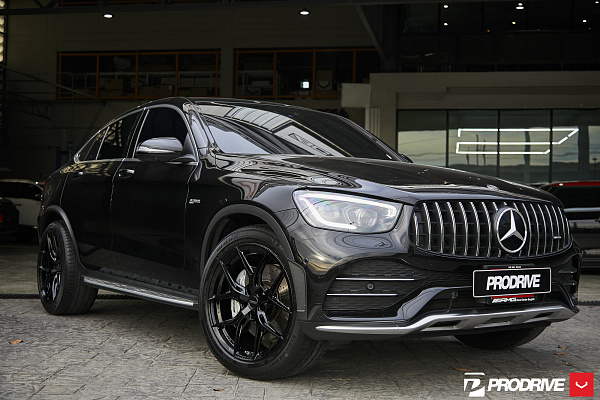 Фото дисков Vossen HF-5 Черный глянец на Mercedes-Benz GLC (X253, C253)