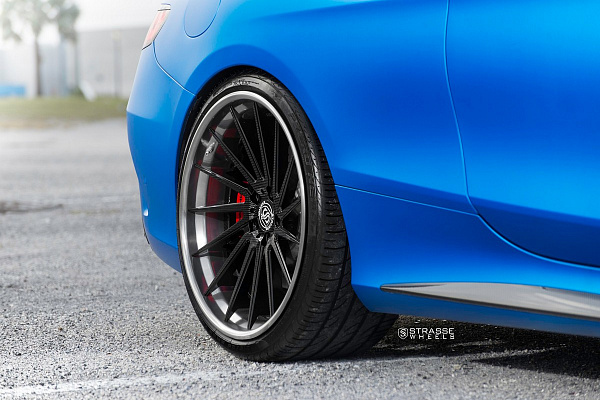 Фото дисков Strasse Wheels SV15T Deep Concave FS Другой цвет на Mercedes-Benz S-Class (W222, C217)