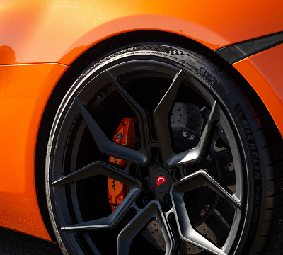 Фото дисков Vossen EVO-3 на McLaren 650S
