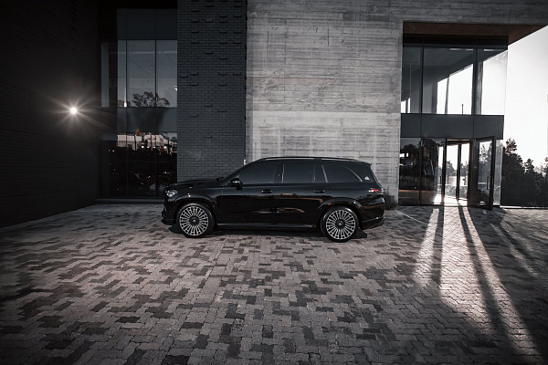 Фото дисков Brixton Forged LX07 Алмазная проточка на Mercedes-Benz GLS (X167)