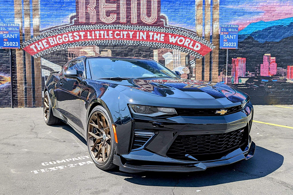 Фото дисков HRE FF10 Сатиновая шампань на Chevrolet Camaro VI