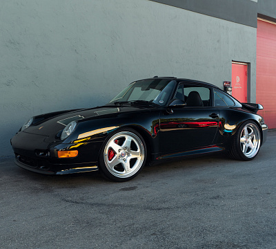 Фото дисков HRE 527 на Porsche 911 IV