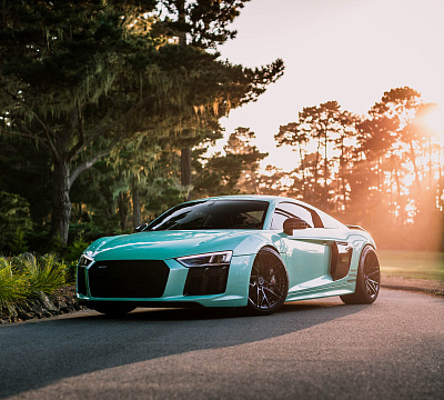 Фото дисков Brixton Forged PF8 на Audi R8 (4S)