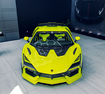 Фото дисков Brixton Forged NC04-R на Lamborghini Revuelto