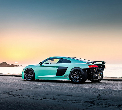 Фото дисков Brixton Forged PF8 на Audi R8 (4S)