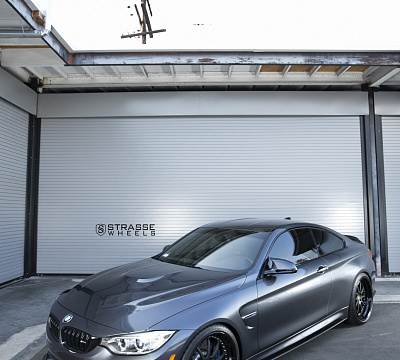 Фото дисков Strasse Wheels R10 Performance на BMW 4/M4 (F32/F82)