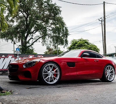 Фото дисков Anrky AN12 на Mercedes-Benz AMG GT I