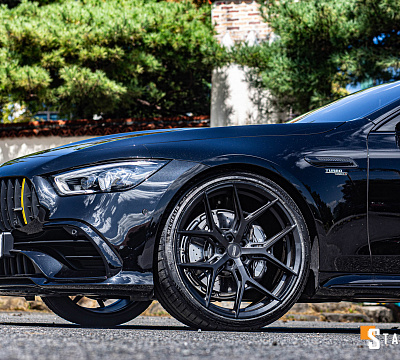 Фото дисков Vossen HF-5 на Mercedes-Benz AMG GT I