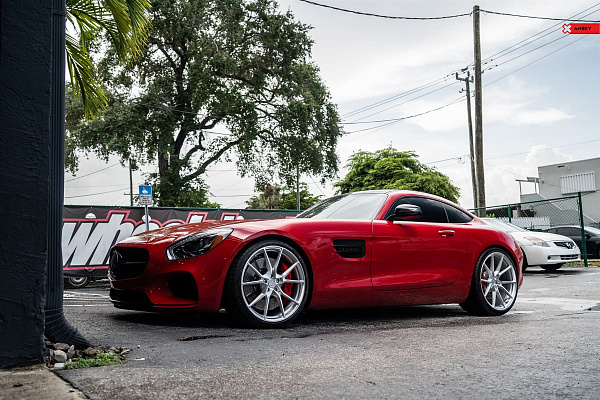 Фото дисков Anrky AN12 Глянцевый лак на Mercedes-Benz AMG GT I