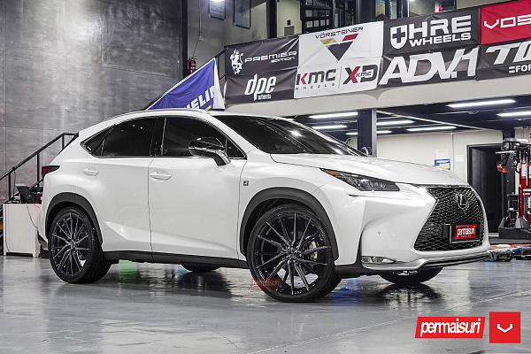 Фото дисков Vossen HF-4T Алмазная проточка на Lexus NX I