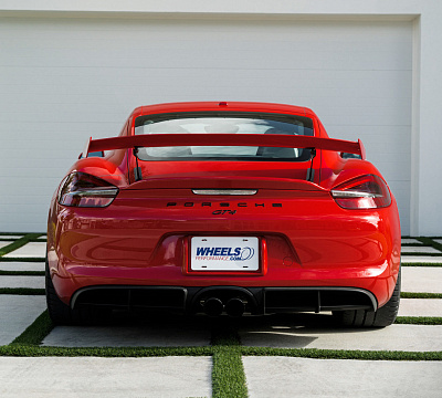 Фото дисков Vossen ML-X2 на Porsche Cayman II