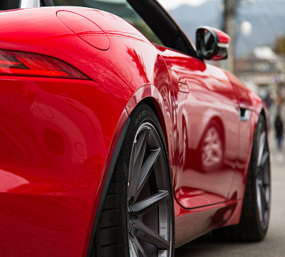 Фото дисков Vossen VFS-1 на Jaguar F-Type