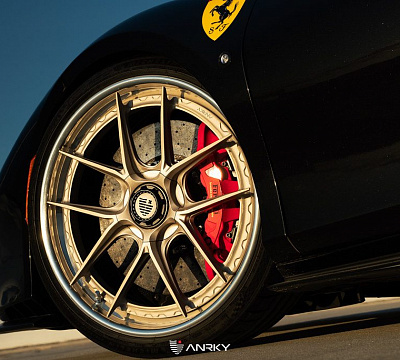 Фото дисков Anrky XR-301 на Ferrari F8