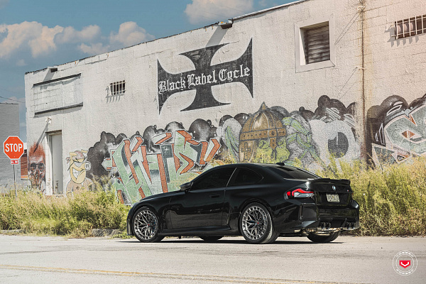 Фото дисков Vossen LC3-02 Глянцевый темный лак на BMW 2/M2 (G42/G87)