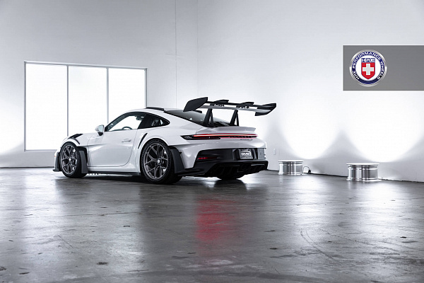 Фото дисков HRE R101 Lightweight Сатиновый темный лак на Porsche 911 VIII