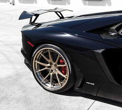 Фото дисков Anrky AN32 на Lamborghini Aventador