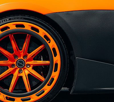 Фото дисков Brixton Forged FDE11 Aerotech на McLaren 600