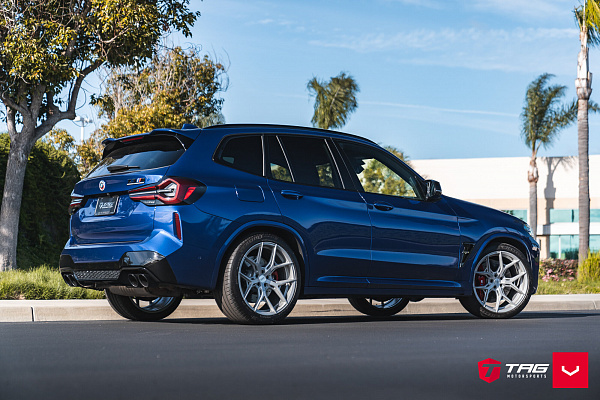Фото дисков Vossen HF-5 Серебро на BMW X3/X3 M (G01/F97)
