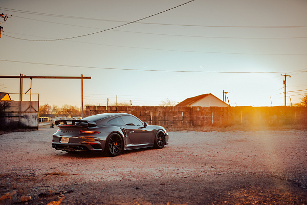 Фото дисков Strasse Wheels SM5RT Deep Concave Duoblock Черный сатин на Porsche 911 VII