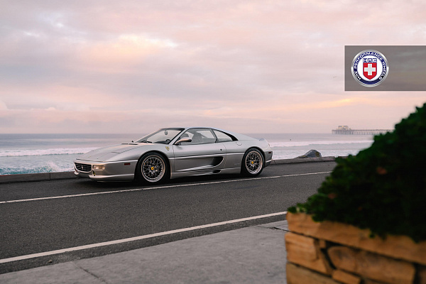 Фото дисков HRE 520 Сатиновый темный лак на Ferrari F355