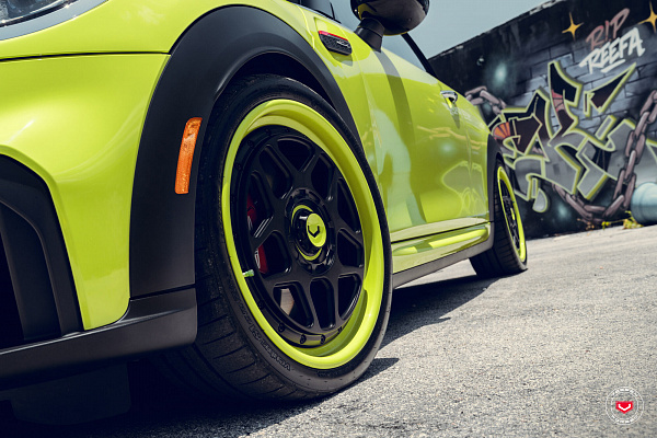 Фото дисков Vossen GEN-02 (3-piece) Черный сатин на MINI Cooper IV