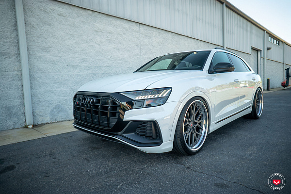 Фото дисков Vossen M-X3 (3-Piece) Матовый графит на Audi Q8